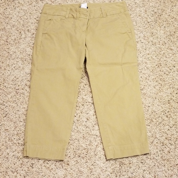 Land's End Khaki capris, size 12 - Picture 1 of 3